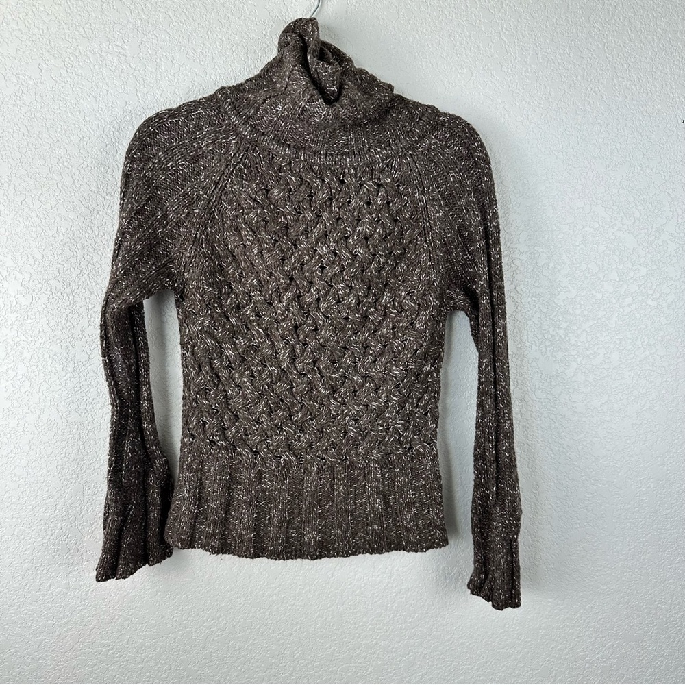 Alpine Design Brown Sweater - Women’s M wool blend